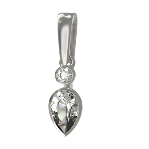 Подвеска фантазийная,  Серебро 925, 1034913-01110