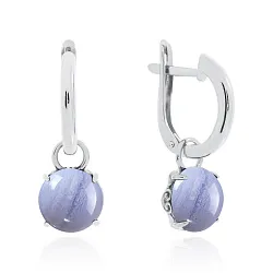Серьги, Серебро 925, Агат 2340391851-84 Серьги, Серебро 925, Агат 2340391851-84