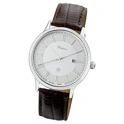 Часы,  Серебро 925, черный КЗМ 52300 Часы,  Серебро 925, черный КЗМ 52300