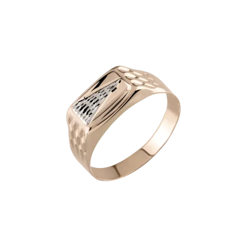 Кольцо мужское (печатка). Золото 585, А 026025