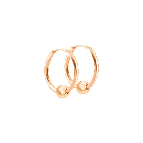 Конго/серьги-кольца,  Золото 585 , 02-5762