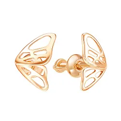 Серьги пусеты-гвоздики, Золото 585 00-52-0150-5-00