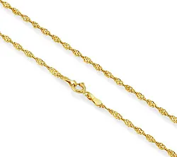 Цепочка Золото 750, плетение Сингапур 2210148900