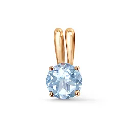 Подвеска фантазийная,  Золото 585, Топаз П120-5146Т Подвеска фантазийная,  Золото 585, Топаз П120-5146Т