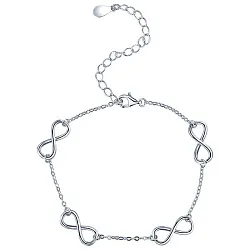 Браслет фантазийный Серебро 925 
  FRB 31