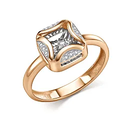 Кольцо Золото 585, Бриллиант 01-11-51206-31-00