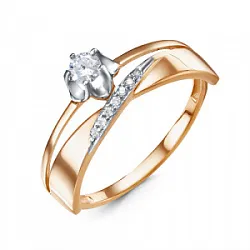 Кольцо Золото 585, Фианит 1433507 1 1 1 Кольцо Золото 585, Фианит 1433507 1 1 1