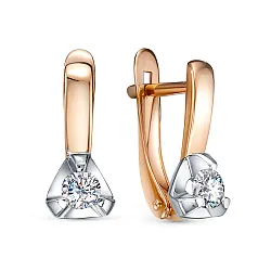 Серьги, Золото 585, Фианит 2480307 1 1 1 Серьги, Золото 585, Фианит 2480307 1 1 1
