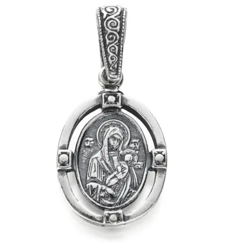 Иконка нательная,  Серебро 925, 328