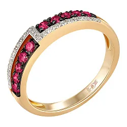 Кольцо Золото 585, Рубин 36-41R00832-S0DDRU Кольцо Золото 585, Рубин 36-41R00832-S0DDRU
