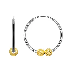 Конго/серьги-кольца,  Серебро 875  MCY 15-25 Конго/серьги-кольца,  Серебро 875  MCY 15-25