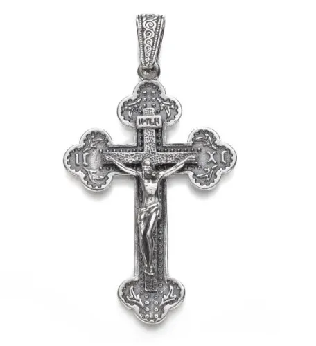 Подвеска крест, Серебро 925, 40-1