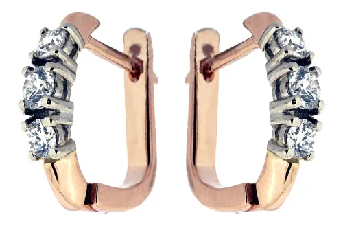 Серьги, Золото 585, 164311ю