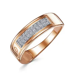 Кольцо Золото 585, Фианит 1677107 1 1 1