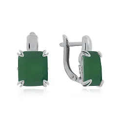 Серьги, Серебро 925, Агат 2340391551-60