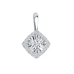 Подвеска фантазийная,  Золото 585, Бриллиант Т305634971 Подвеска фантазийная,  Золото 585, Бриллиант Т305634971