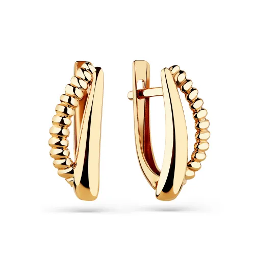 Серьги, Золото 585, 002-0529-0000-010