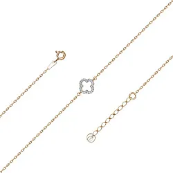 Браслет фантазийный Золото 585 
 , Бриллиант Бр112-6830 Браслет фантазийный Золото 585 
 , Бриллиант Бр112-6830