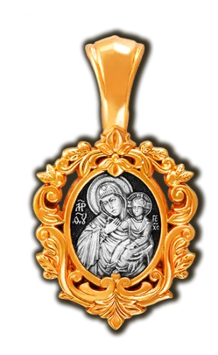 Иконка нательная,  Серебро 925, 08667