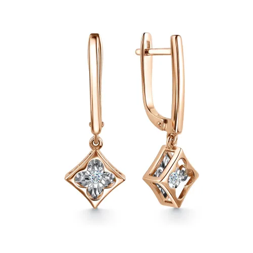 Серьги, Золото 585, 02-11-5957-11-00-1