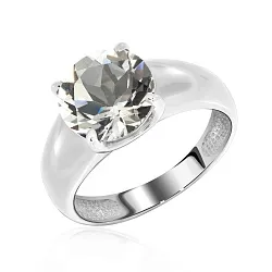 Кольцо Серебро 925, Хрусталь горный 1340521116