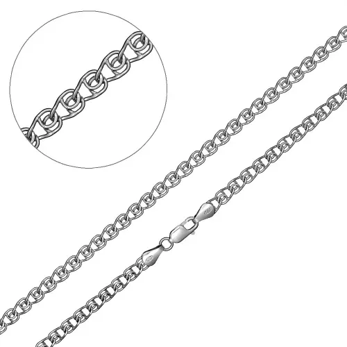 Цепочка Серебро 925, плетение Лав (LOVE), ЛВ 70