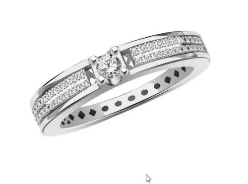 Кольцо Золото 585, б110685