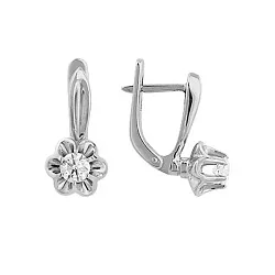 Серьги, Серебро 925, Фианит 2R027535 Серьги, Серебро 925, Фианит 2R027535