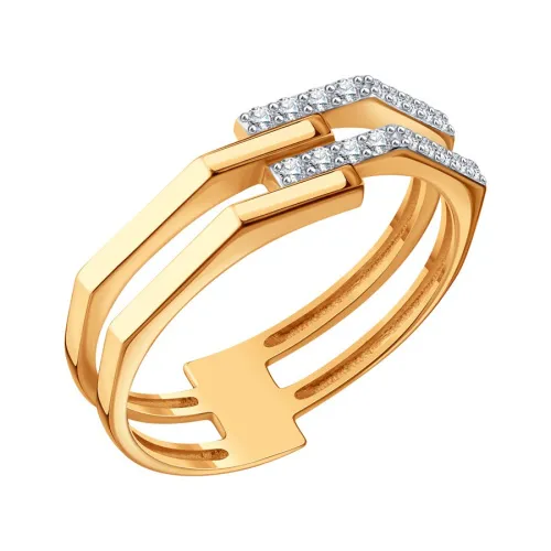 Кольцо Золото 585, Т14701Д366