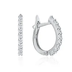 Серьги, Серебро 925, Фианит 2340201315-1 Серьги, Серебро 925, Фианит 2340201315-1