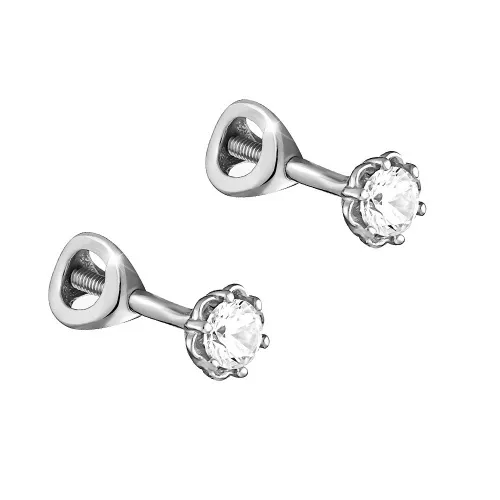 Серьги пусеты-гвоздики, Серебро 925, с105064рв