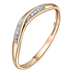 Кольцо Золото 585, Бриллиант 84-41R00754-S0DD