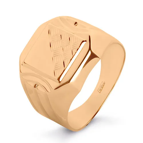 Кольцо мужское (печатка). Золото 585, 199010 1 10 Кольцо мужское (печатка). Золото 585, 199010 1 10