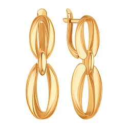 Серьги, Золото 585 Т10002Г311