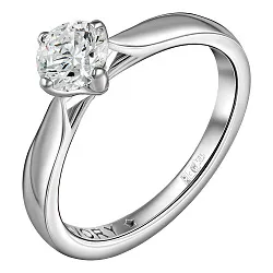 Помолвочное кольцо,  Золото 585, Бриллиант 83-42R00012-F7WD