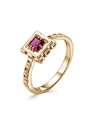 Кольцо Золото 585, Рубин 64000624 Кольцо Золото 585, Рубин 64000624