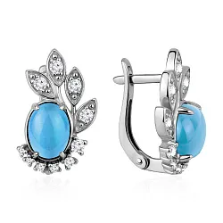 Серьги, Серебро 925, Прочие вставки 2340266334-70