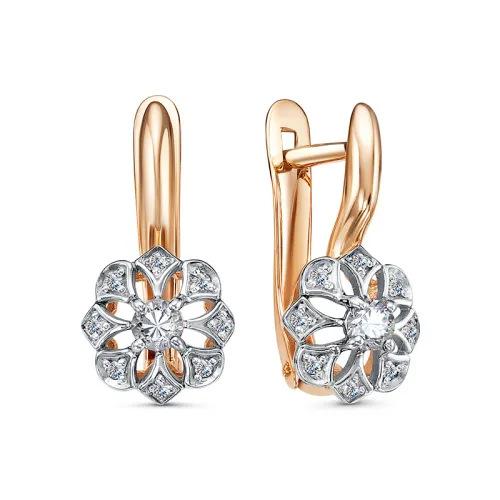 Серьги, Золото 585, 2534407 1 1 1