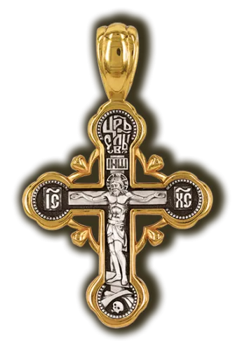 Подвеска крест, Серебро 925, 08194