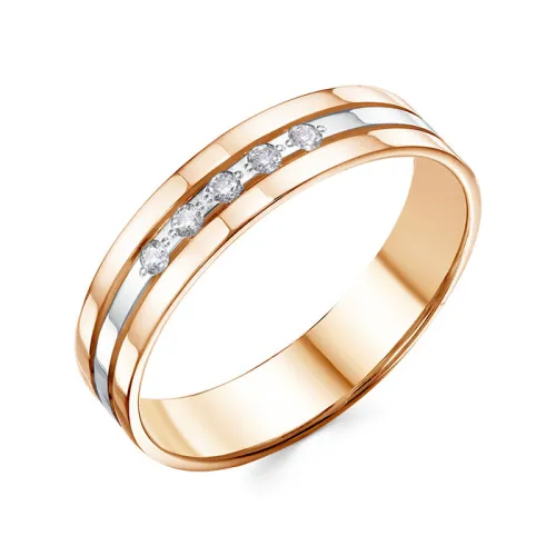 Обручальное кольцо,  Золото 585,  0377