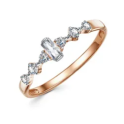 Кольцо Золото 585, Фианит 1684507 1 1 1