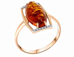 Кольцо Золото 585, Янтарь 1337508 1 34 1 Кольцо Золото 585, Янтарь 1337508 1 34 1