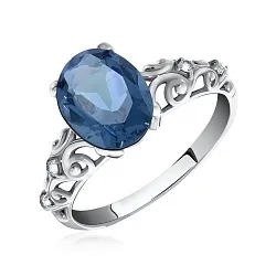 Кольцо Серебро 925, Топаз 1340700122
