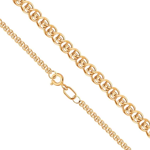 Браслет цепочный Золото 585  БЛВ10512035