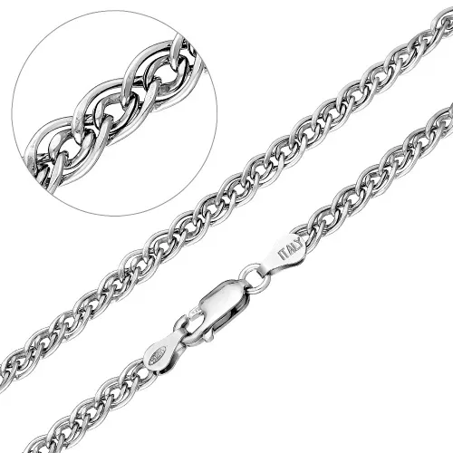 Цепочка Серебро 925, плетение Нонна, НДр 38