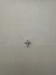 Колье,  Серебро 925, Фианит Кц-653р