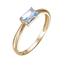 Кольцо Золото 585, Топаз К122-6069Т