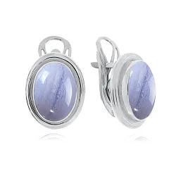 Серьги, Серебро 925, Агат 2340391825-84 Серьги, Серебро 925, Агат 2340391825-84