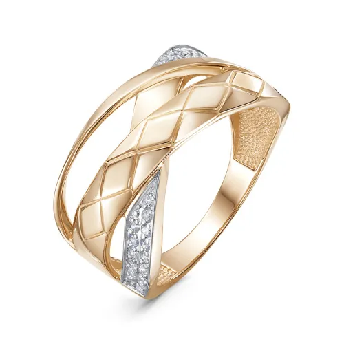 Кольцо Золото 585, 1107285