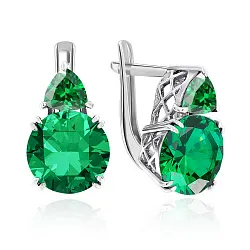 Серьги, Серебро 925, Кварц 2340180226-60